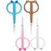 Buy TARVIT Cute Animal Ears Stainless Steel Eyebrow Scissors - 1pc Makeup Beauty Tool for Perfect Eyebrows (Brown 16x4.5cm) - International Shipping Available - Buy Online on GoSupps.com