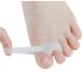 Gel Toe Corrector & Separator - Silicone Stretcher for Bunion Pain & Overlapping Toes | International Shipping - Buy Online on GoSupps.com