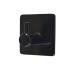 Alipis Stainless Steel Hooks Suction Hooks Wall Mount Single Hooks Hook up European Style Wall Hanging medium Black