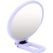 Portable Travel Mirror - 5X Magnifying Folding Cosmetic Mirror - Desktop Makeup Mirror - Small Size and Delicate (Purple) - Buy Online on GoSupps.com