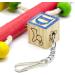 Acidea Wooden Knots Block Parrot Toys with Bells for African Grey Multicolored Natural Wooden Bird Toy Budgie Toy for Medium and Large Parrots Cockatoo African Grey Macaws - Buy Online on GoSupps.com