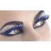 Amscan 397281.22 Non Toxic Self Adhesive Blue Tinsel False Eyelashes - Hypoallergenic Beauty Enhancement - Buy Online on GoSupps.com