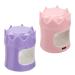 Mini High-Efficiency UV Nail Lamp - Quick Drying Dual Light Source Type-C Powered - Perfect for On-The-Go Nail Art(Pink+Purple)