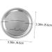 Mipcase 150 Pcs Mason Jar Lids Tinplate Date Disc Mason Jar Accessories Jar Replacement Lids Coffee Things Fermenting Lids Canning Lid Cover Reusable Canning Jam Glass Jar Glass Bottle Cap Silverx5pcs 8.6X8.6X0.2CMx5pcs - Buy Online on GoSupps.com