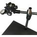 HAYEAR Heavy Boom Stereo Metal Table Stand for Industrial Microscope - Universal Large Platform, 50MM Lens Holder Ring Support, 3D Mode Adjust - Buy Online on GoSupps.com
