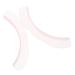 MUSISALY 2 Pieces Lash Lift Shield C Curl Lash Lift Lamination Pad Rapid Eyelash Lifting Shields Make Eyes Voluminous Flexible C Curl Pads Permanent Rods Pink
