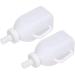 Uadme 1L Calf Milk Bottle - Horizontal Feeding Cup for Cows - Breastfeeding Milk Dispenser with Removable Pacifier - Buy Online on GoSupps.com