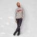Fjallraven Men's Logo Sweater M - Grey Melange Sweatshirt | International Shipping Available - Buy Online on GoSupps.com