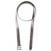 PFIFF 102695 Stirrup leathers straps stirrups synthetic brown 140 cm 140 cm brown