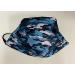 Buy Reusable Washable Fabric Masks for Children (3-12 Years) - 2 Layers Camouflage Blue - Buy Online on GoSupps.com