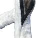 Faux Sheepskin Horse Noseband Cover Set - 2 Pieces | Soft Lambswool Cheek Piece Halter Accessory in White - Buy Online on GoSupps.com