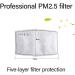 200PCS Adult PM2.5 Activated Carbon Filter - Replaceable Anti Haze Filter Paper - Buy Online on GoSupps.com