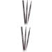 Beavorty 2pcs 2 1 Eyebrow Brush Eyebrow Pen Brow Pencil Microblading Pen Eye Brow Brush Makeup 3 Proof - Buy Online on GoSupps.com