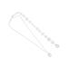 OATIPHO Zirconia Necklace Crystal Necklace Pearls Necklace Crystal Back Necklace Wedding Necklace Pendant Prom Miss Birthstone