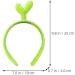 minkissy Bean Sprouts Headband Funny Headpiece Cosplay Headband Cute Headband Women Sprouts Headband Hair Accessories for Party Cosplay - Buy Online on GoSupps.com