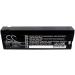 Replacement Battery for Nihon Kohden 9130 Series - 2300mAh/12.0V | Compatible with FB1223C FSB-2010KB FSB-2012K & More | International Shipping Available - Buy Online on GoSupps.com