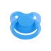 Littletude Blue Adult Pacifier for Baby Large Handle Large Shield.