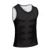 Zalati tank tops for men training vest with water -repellent for sauna tank top workout corset shirt belly suit neoprene shapewear - XXL