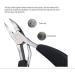 Stainless Steel Nail Scissors for Ingrown Toenails - Thick and Fungal Nail Clippers with Soft Grip Handle - Buy Online on GoSupps.com