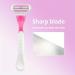 Razor 3-Leaf T-Shaped Lady Razor - Removable Hair Remover for Women | Reusable & Easy Trim | 1 Holder 3 Blades - Buy Online on GoSupps.com