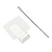 Buy Transparent Cosmetic Acrylic Mixing Palette & Spatula Set for Nail Art | Best Makeup Mixing Tools - Buy Online on GoSupps.com