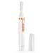 Facial Hair Remover and Eyebrow Trimmer, Rechargeable Hair Removal Women's Electric Shaver Razor for Peach Fuzz Chin Cheek Upper Lip (White)