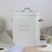 Vklopdsh Beautiful Powder Coating Metal Washing Powder Box Storage with Scoop (Green S) - Buy Online on GoSupps.com