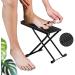 ZtohPyo 6-Position Height Adjustable Pedicure Foot Rest - Non-Slip Salon Step Stand for Easy Home Pedicures - Buy Online on GoSupps.com