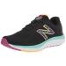 New Balance Women's Fresh Foam 680 V7 Running Shoe 8.5 Black/Surf/Lemonade