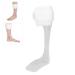 Cryfokt Ankle Foot Orthosis | Ultra Thin Drop Foot Brace for Left Foot (Size S) - Flexible Support for Ankle Pronation | International Shipping Available - Buy Online on GoSupps.com