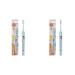 TEPE Mini Toothbrush with hardness Xsoft color-sorted 1 piece (pack of 2)