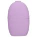 NOLITOY Silicone Face Ice Tray Face Ice Roller Ice Eye Roller Face Roller Ice Facial Massage Roller Ice Face Beauty Ice Facial Roller Ice Roller for Face Purple Silica Gel Ice Skin Eyes 11.5x7cm Purple