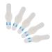 Silicone Tape 10pcs Bandages Cushions Bandages Pads Hydrocolloid Bandages for Foot Toe & Heel Prevention& Size 2 Heel Protectors 6.5X2cm