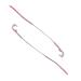 Munani glasses arm leg glasses replacement glasses arm leg glasses replacement accessories 1 pair of metal glasses hinge substitute 1-hole-edged glasses repair-parts kit glasses bracket pink