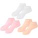 FIOERDTUIE 3 Pairs Silicone Gel Moisturizing Socks SPA Pedicure Exfoliating Anti-Drying Sock Repair Heel Protector Foot Care Tool L - Buy Online on GoSupps.com