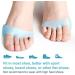 Medium-Footed Gel Cushions & Toe Separators - 8 Pairs for Blisters & Diabetic Feet | Breathable Comfort & Forefoot Support - Buy Online on GoSupps.com