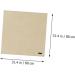 SEWOART 1pc BBQ Fire Mat Outdoor BBQ Outdoor+mat Barbecue Supplies Outdoor Stove Mat Protection Accessories 80x80cm Light Yellow - Buy Online on GoSupps.com