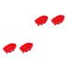 Ciieeo 4 Pcs Baking Mold Silicone Molds Christmas Fondant Molds Baking Silicone Mold Self Made Cake Mold 18.2X11.5X3CMx2pcs As Shownx2pcs