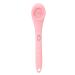Verdant touch electrical bathing brush back scrubbing electric bathing brush set 360 degrees rotatably long handle body cleaning scrubber with 3 heads pink