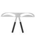 Eyebrow Shaping Stencil  3 Types Professional Eyebrow Stencil Shaping Template DIY Shaping Define Ruler Makeup Tool(Lady Eyebrow)