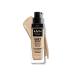 NYX Professional Makeup Can't Stop Won't Stop Full Coverage Foundation Long Lasting Waterproof Vegan Formula Matte Finish Shade: Nude 06.5 Nude
