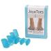 Joy-a-Toes Toe Spreaders  Toe Stretcher & Toe Spacers. ToePal For Yoga. Instant Relief for Toes  Bunion Relief  Hammer Toes  1 pair - Large Navy Blue