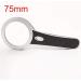 Magnifying Glass 10X 2LED Lights 75MM Super High Clarity Lightweight Handheld Magnifier for Reading Maps Magnifier - Buy Online on GoSupps.com