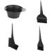 FRCOLOR 12 Sets Hair Dye Bowl Gothic Accessories for Women Reusable Hair Dye Water Ladle Guitar Button Wooden Hairdressing Salon Tool Tool Baking Oil 4-Piece Set - Buy Online on GoSupps.com