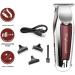 ZiaWorld Hair Clippers for Men Beard Trimmer Cordless Barber Trimmer Kit Waterproof Adjustable Speeds Grooming Kit USB Rechargeable Powerful Motor Low Noise Long Battery Life Waterproof - Buy Online on GoSupps.com