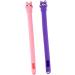 Mikikit 4-Part Pencil Case with Animal Pins - Soft Purple Sleeve & Shell Pink Holder Cute Silicone Pen Included | International Shipping - Buy Online on GoSupps.com