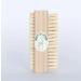 NUTSCENE Dual Sided Nail Brush for After Gardening Hand Care Natural Bristles Made In Scotland