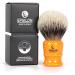 Epsilon Butterscotch Shaving Brush - Silver Badger Tip 50/26 mm | Premium Quality for a Luxurious Shave - International Shipping Available - Buy Online on GoSupps.com