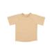 Leveret Short Sleeve Baby Boys Girls Rash Guard Sun Protected UPF + 50 Kids & Toddler Swim Shirt (12 Months-5 Toddler) 5 Years Beige