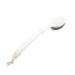 uxcell Gray Exfoliating Massager with Long Wooden Handle - Ideal for Dry Brushing and Shower - Buy Online on GoSupps.com